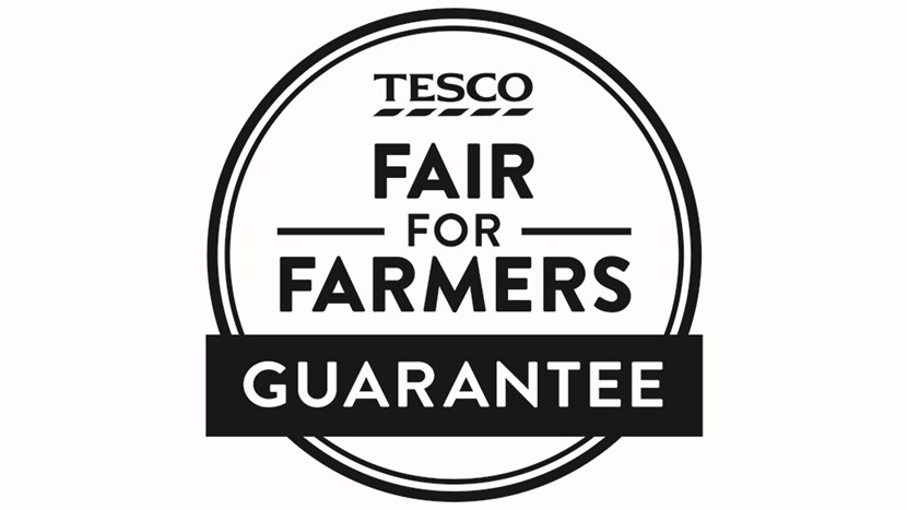 Tesco Fair For Farmers Guarantee Logo