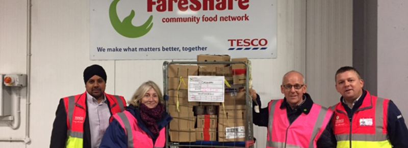 Surplus food from Tesco's supply chain helps millions Tesco PLC