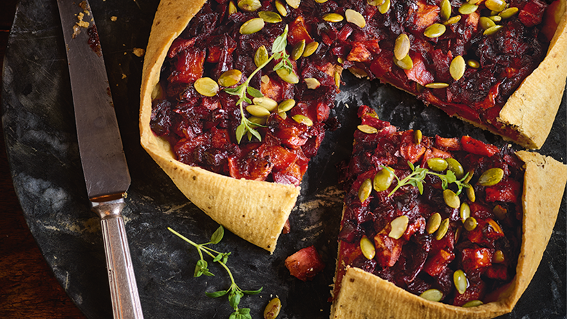 Tesco Christmas vegan range