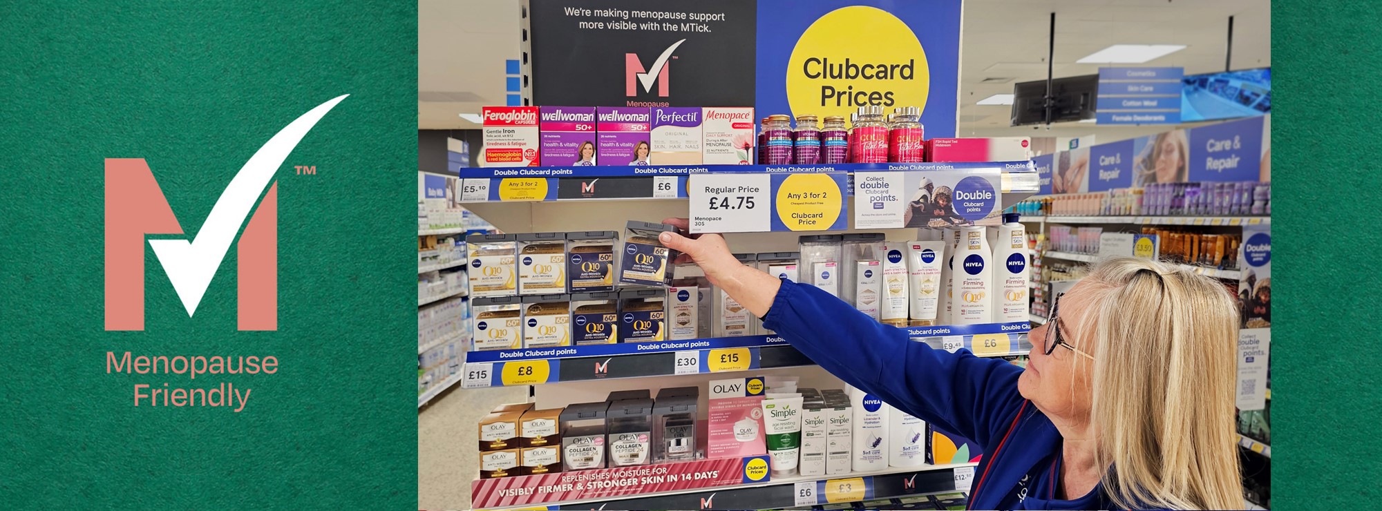 Tesco launches dedicated section in stores for menopausefriendly products