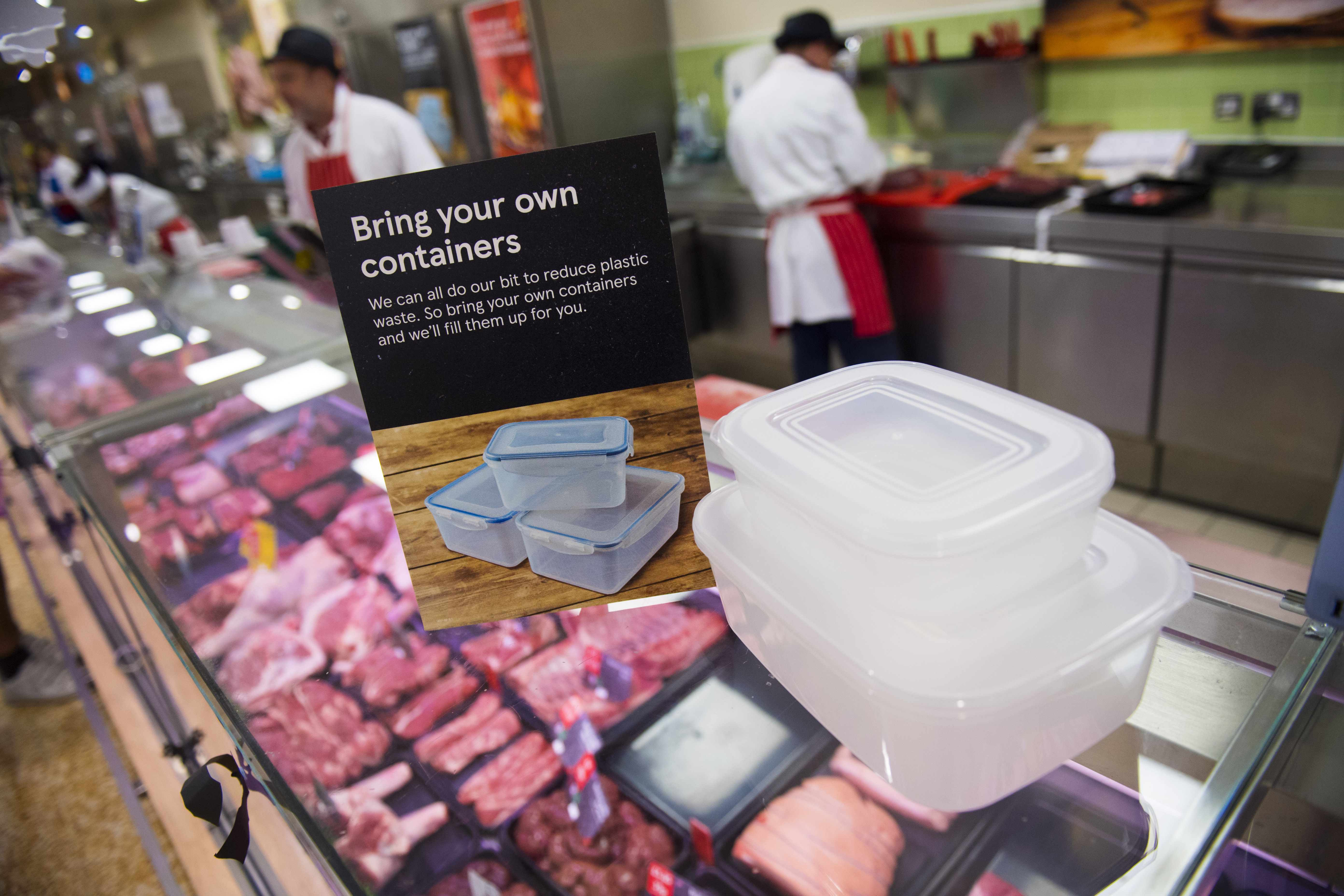 Bring your own container to store