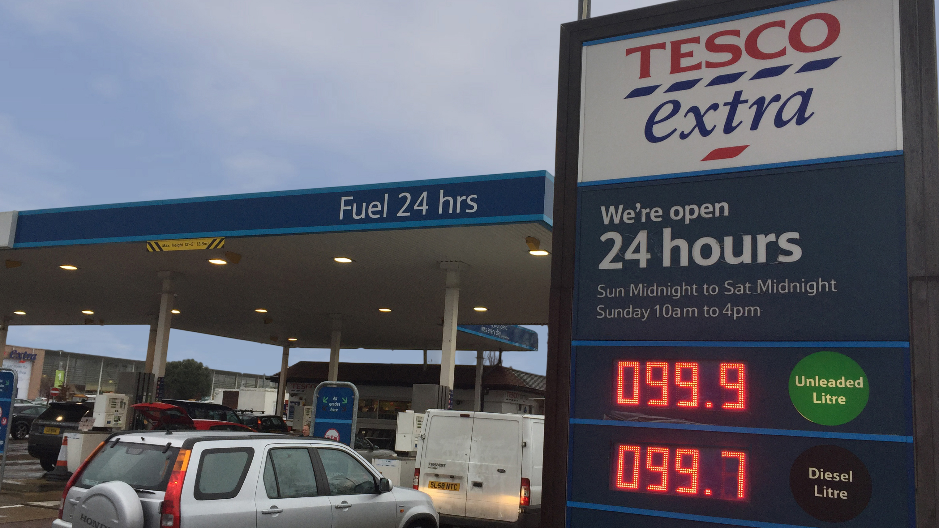 Tesco customers to enjoy lower diesel prices for the New Year
