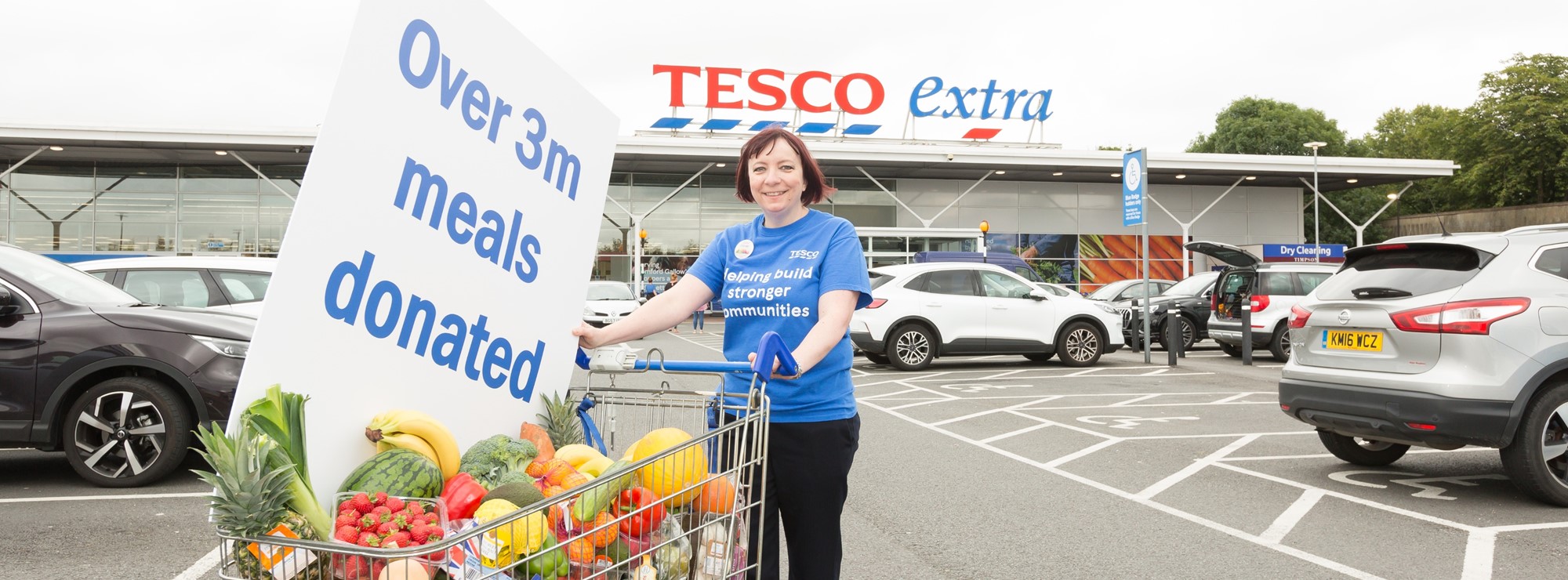Tesco customers help provide more than three million meals through Buy