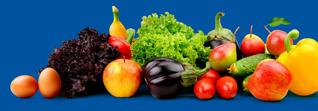 collection fruits and vegetables isolated on a white background; Shutterstock ID 112484051; purchase_order: -; Client/Licensee: -; Cost code: -; Employee: -